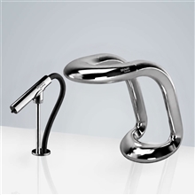 Bravat Commercial Automatic Aqua Motion Sensor Faucets with Soap Dispenser