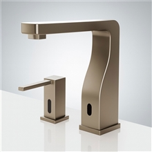 Fontana FusionFlow Duoâ„¢ â€“ Satin Nickel Auto Sensor