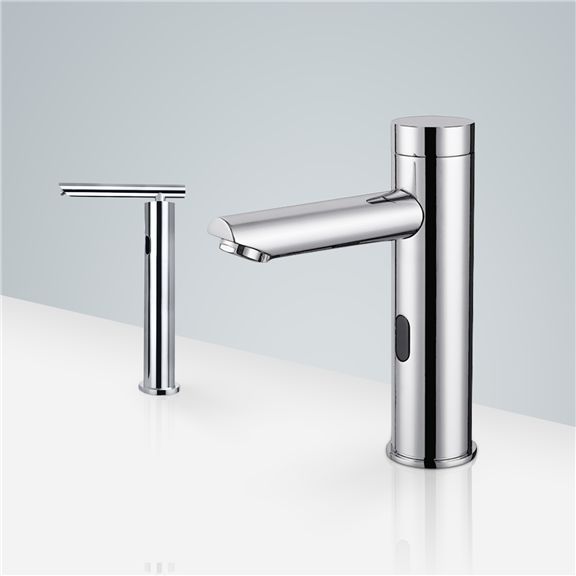 Commercial Touchless Faucet And Soap Dispenser