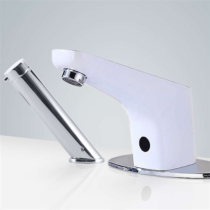Fontana FS18128 ADA commercial automatic sensor faucet and soap dispenser