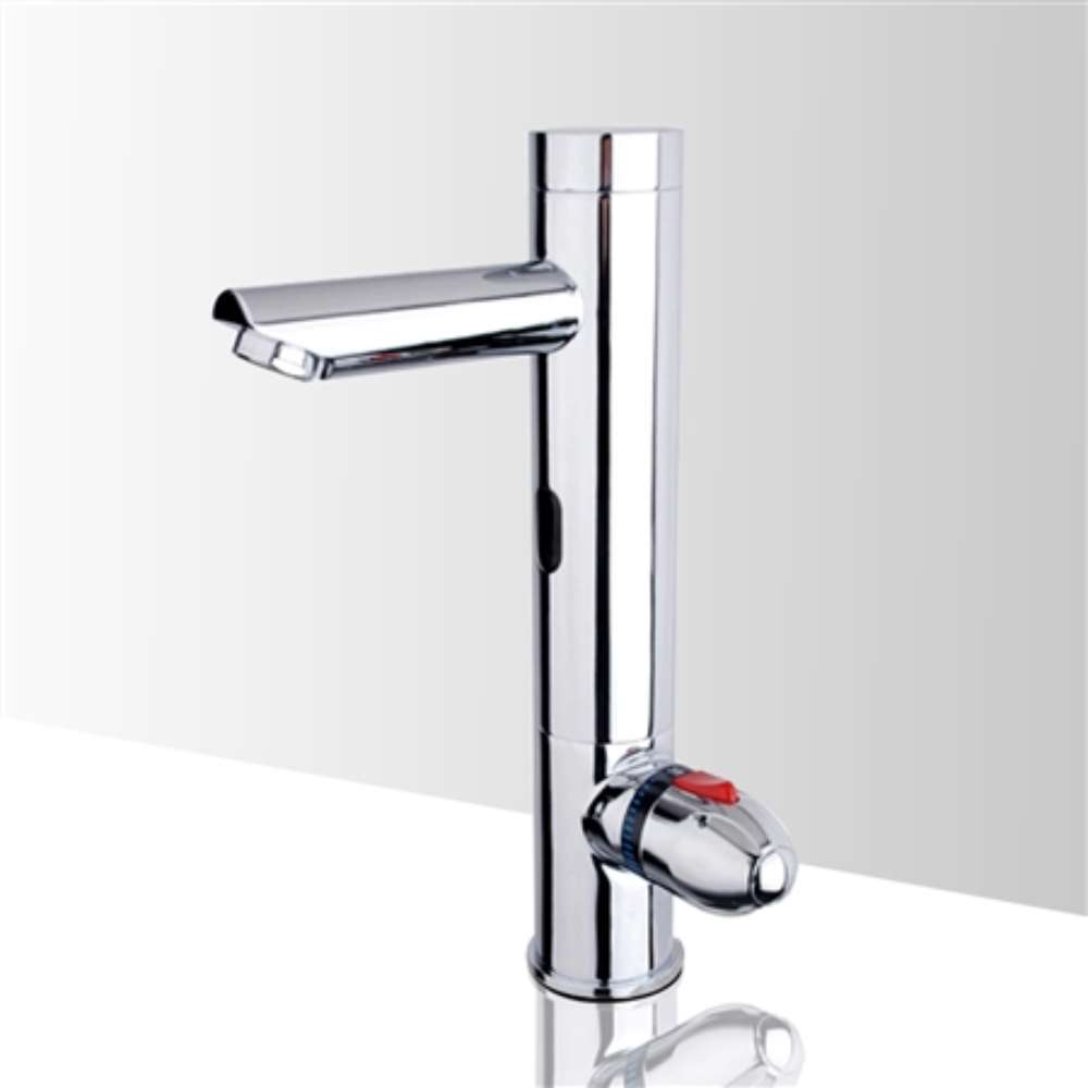 Fontana Chrome Commercial Temperature Control Automatic Sensor Faucet