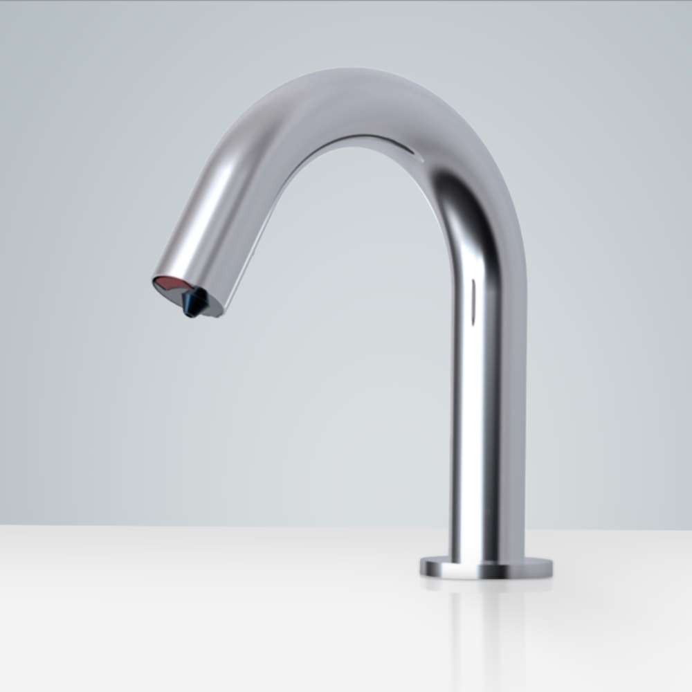 Fontana Bavaria commercial chrome touchless faucet and automatic soap dispenser FS18140
