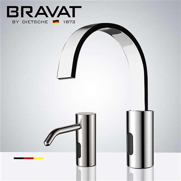 Stainless Steel Bathroom Soap Dispenser Set