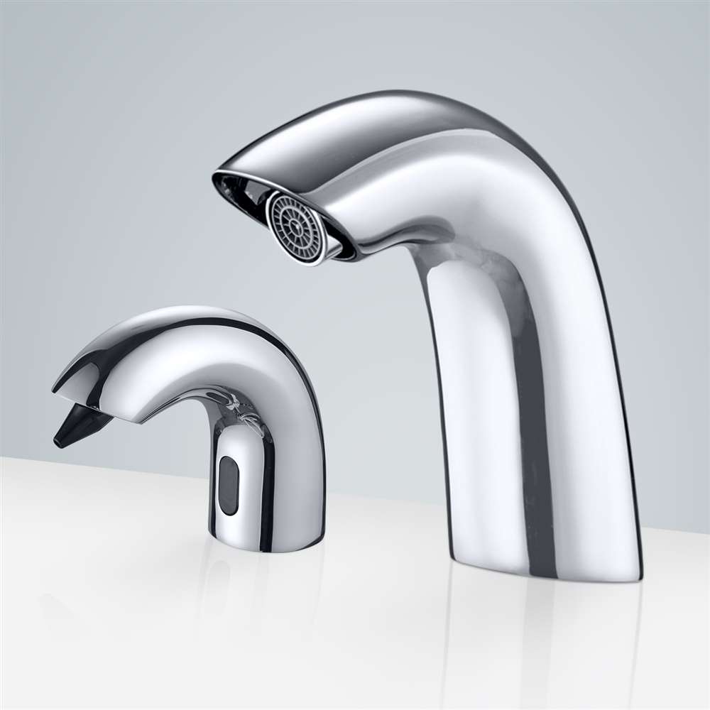 Automatic Sensor Faucet and Soap Dispenser
