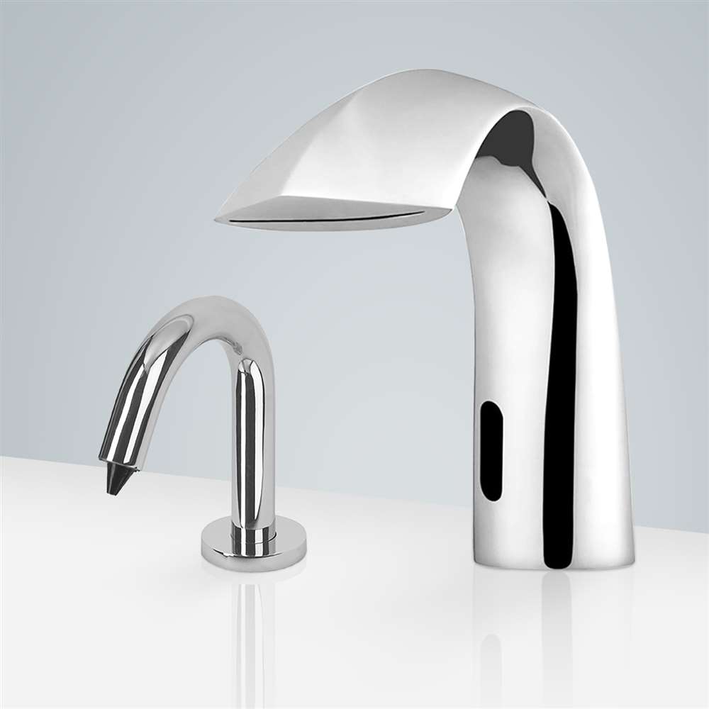 Automatic Sensor Faucet And Soap Dispenser