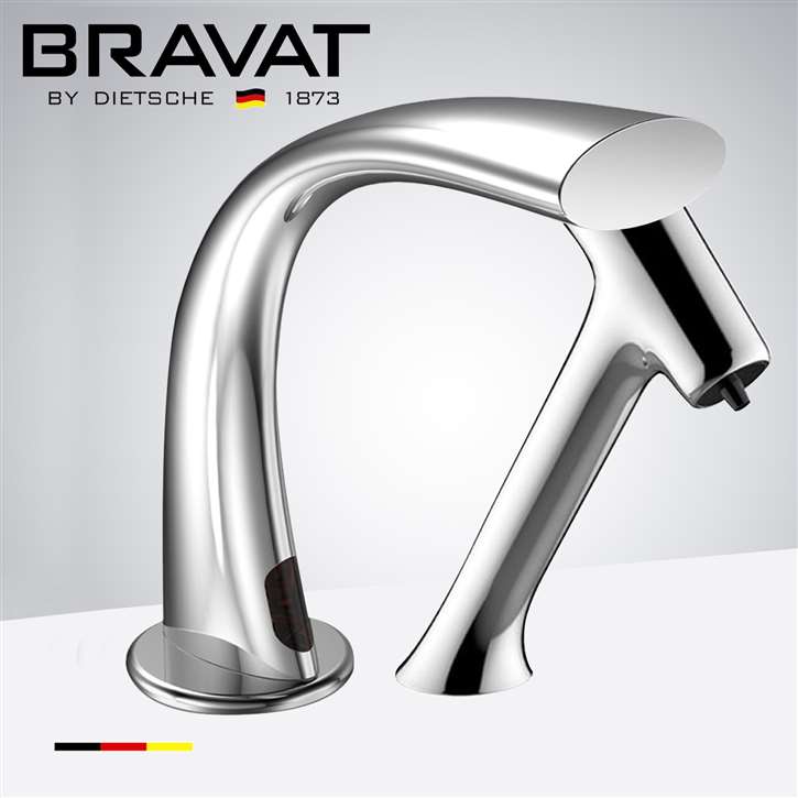 Fontana Freestanding Commercial Motion  Sensor Faucet And Automatic Soap Dispenser