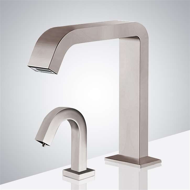 FS18270BN brushed nickel sensor faucet and dispenser