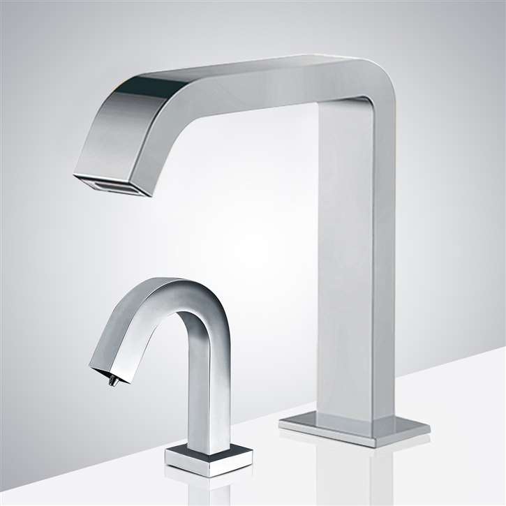 FS18270C chrome sensor faucet and dispenser