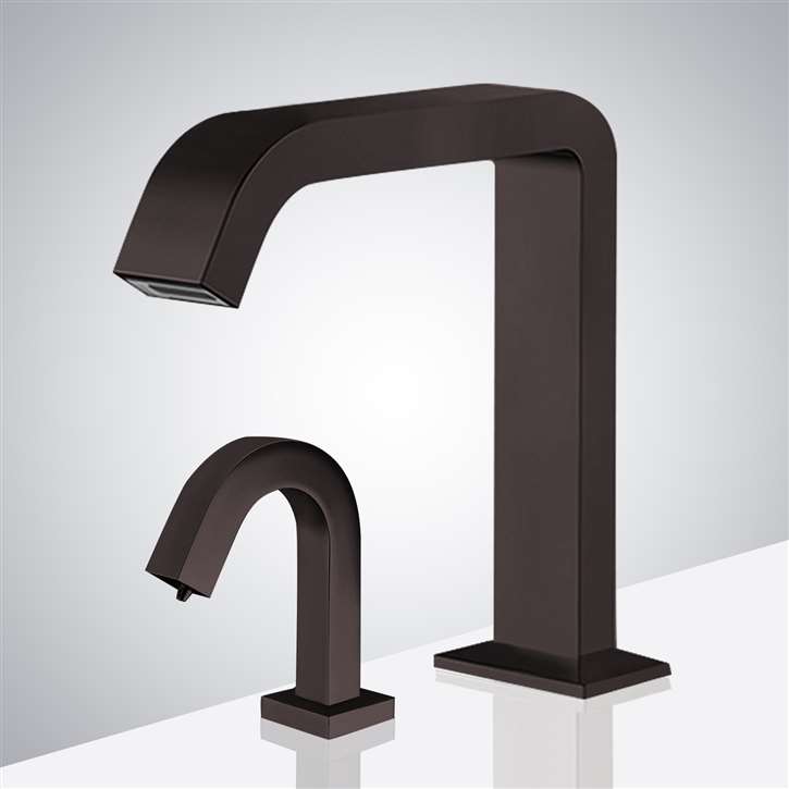 FS18270DORB dark oil rubbed bronze sensor faucet and dispenser