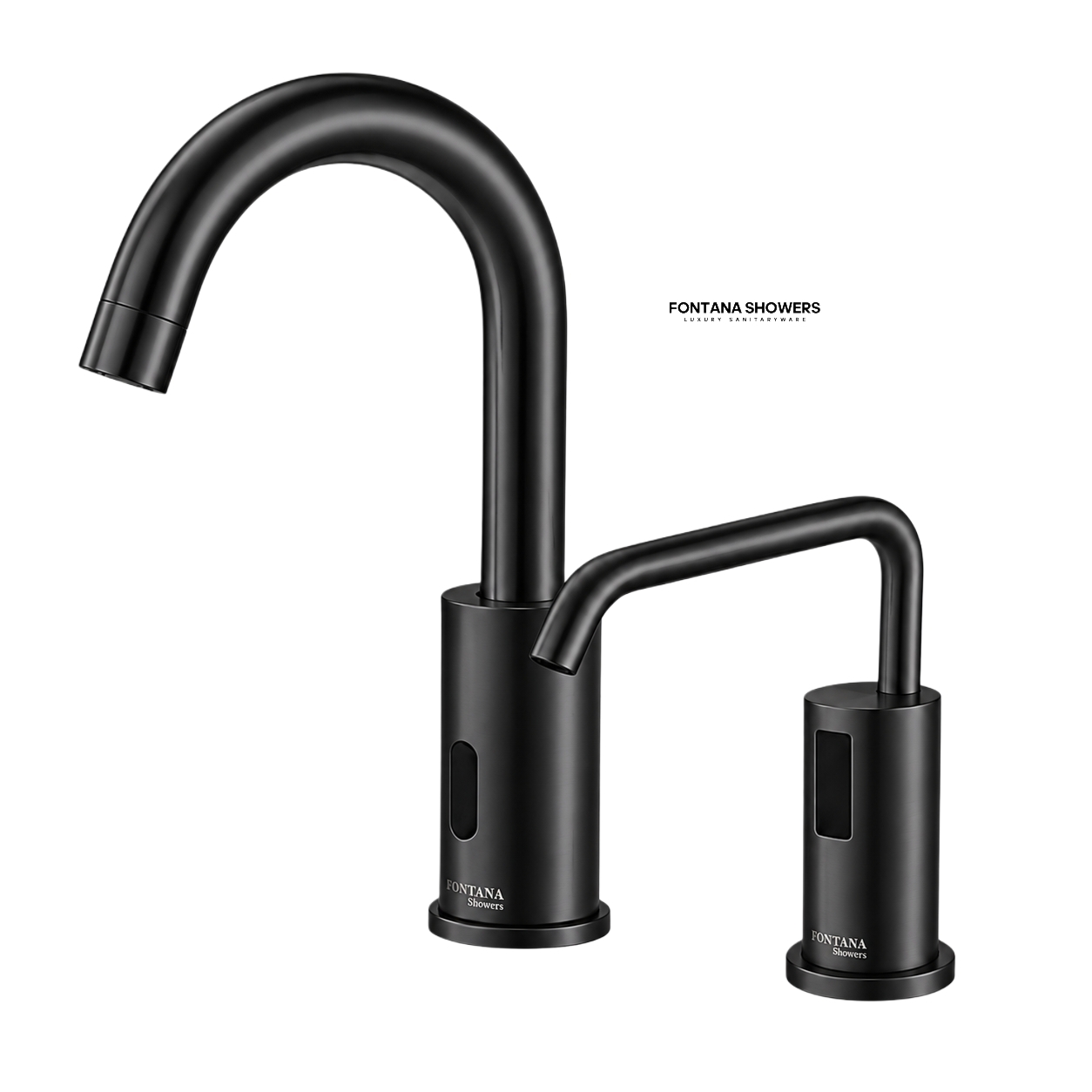 Lima Commercial Matte Black Finish Wall Mount Motion Sensor Soap Dispenser