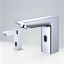 Fontana Bavaria Motion Sensor Faucet & Automatic Soap Dispenser in Chrome