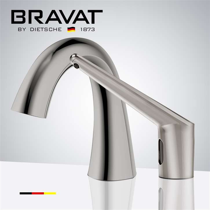 FS18512 Bravat Deck Mount Touchless Faucet & Automatic Soap Dispenser