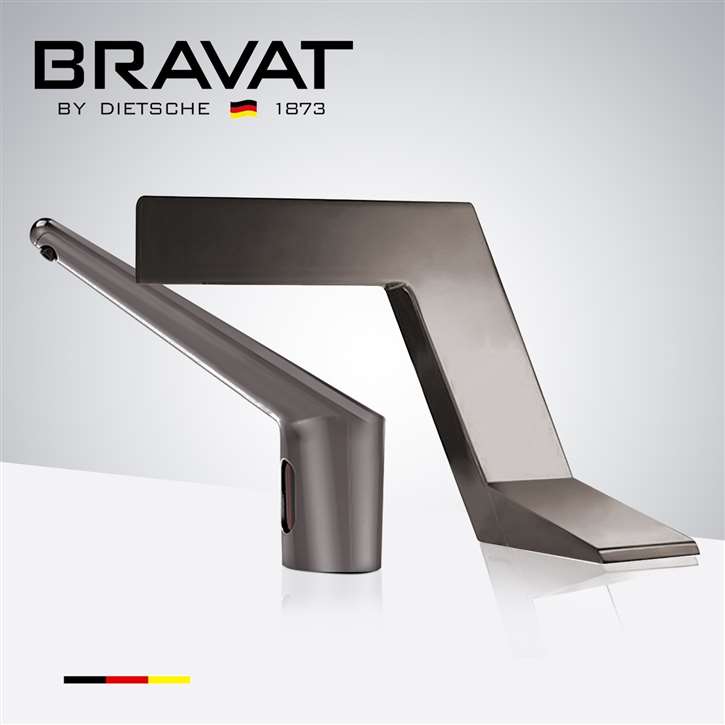 Fontana brushed nickel faucet and soap dispenser wash station