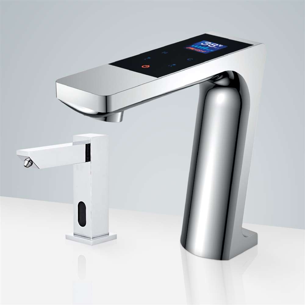Fontana FS1858 Verona commercial motion sensor faucet system