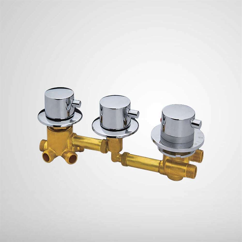 Fontana 3/4/5-Way Thermostatic Shower Room Mixing Valve
