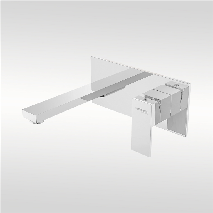 Fontana Ponte Matte White  Luxury Basin Faucet