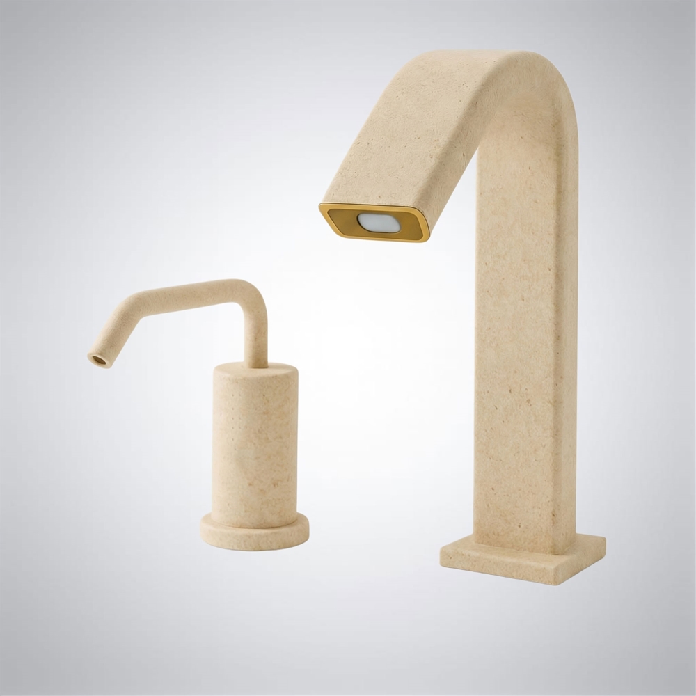 Fontana SquareArc Duoâ„¢ â€“ Travertine Harmony