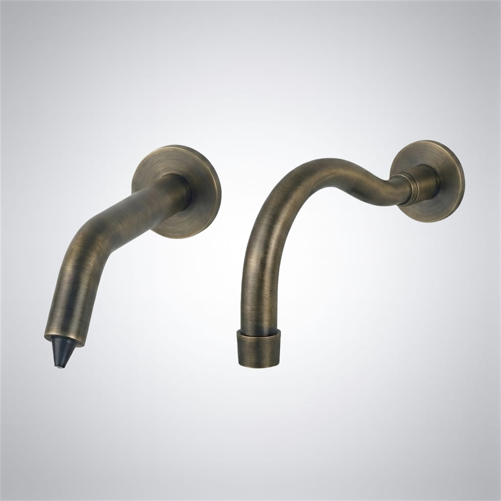 Fontana HygieniStreamâ„¢ â€“ Antique Brass Wall Mounted