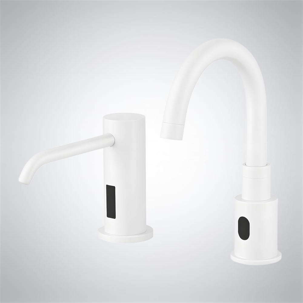 Fontana Fluxioâ„¢ â€“ Matte White Smart Sensor Duo