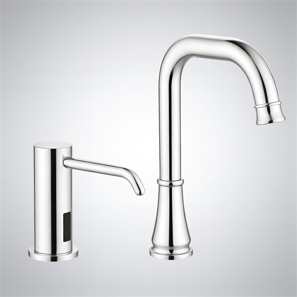 Fontana Nexivoâ„¢ â€“ Chrome Brass Sensor Duo