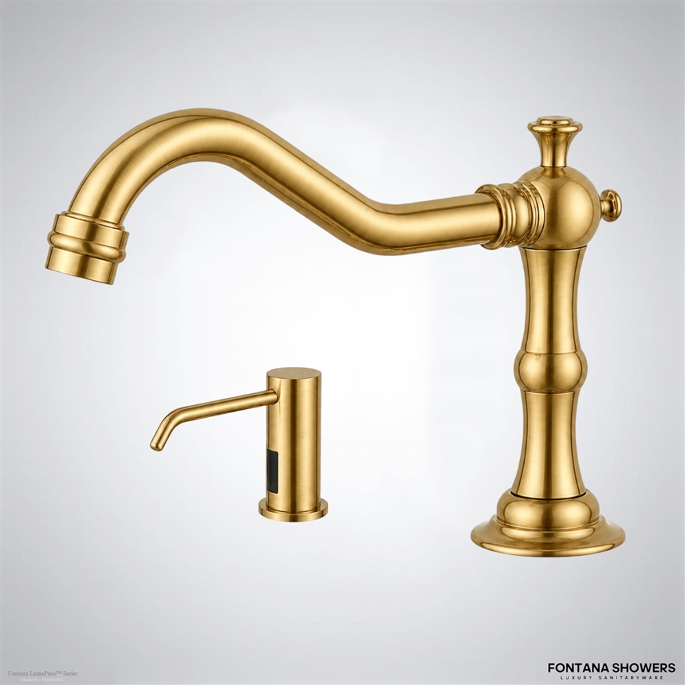 Fontana LumaPureâ„¢ Series â€“ Brushed Gold