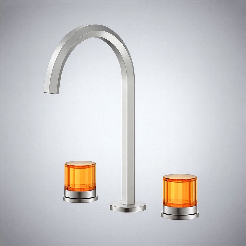 Fontana DuoCrestâ„¢ â€“ Brushed Nickel Twin Crystal