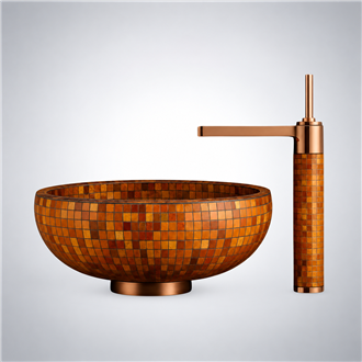 Fontana Tessera Collection™ – Brushed Copper Artisan