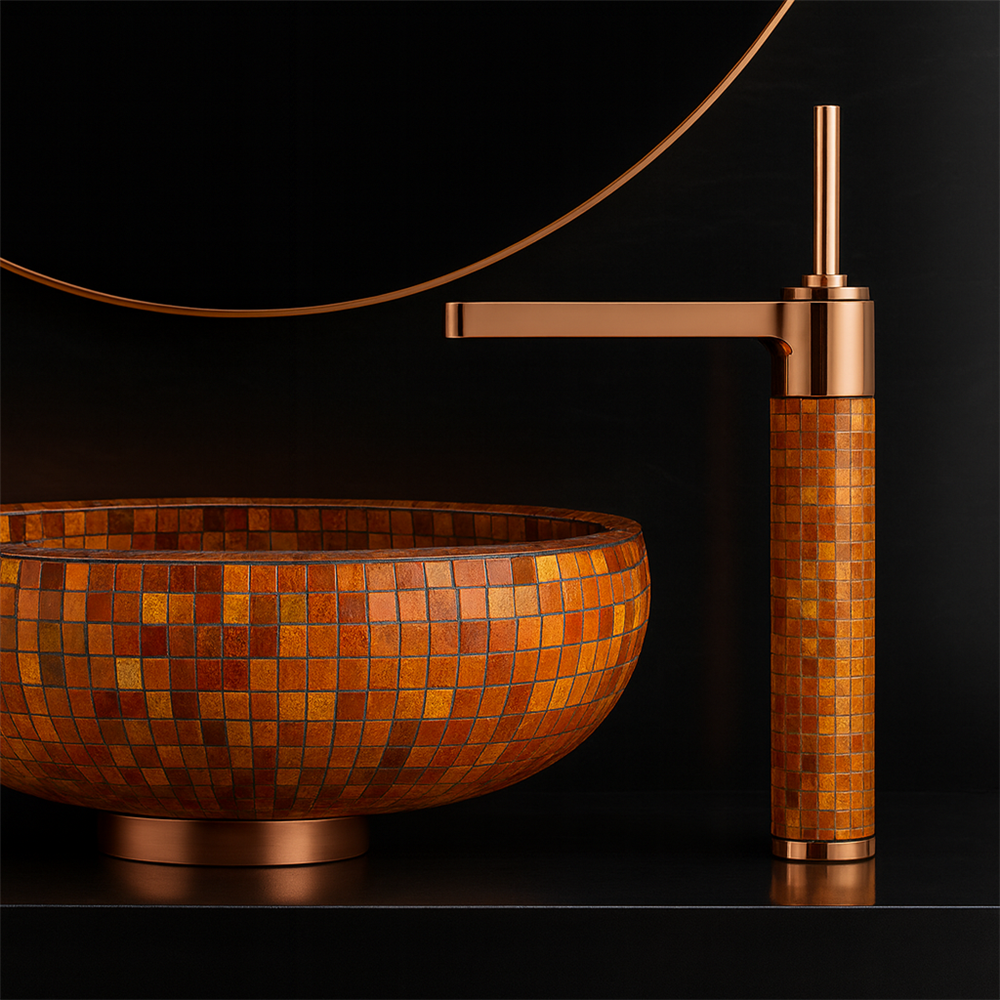 Fontana Tessera Collectionâ„¢ â€“ Brushed Copper Artisan