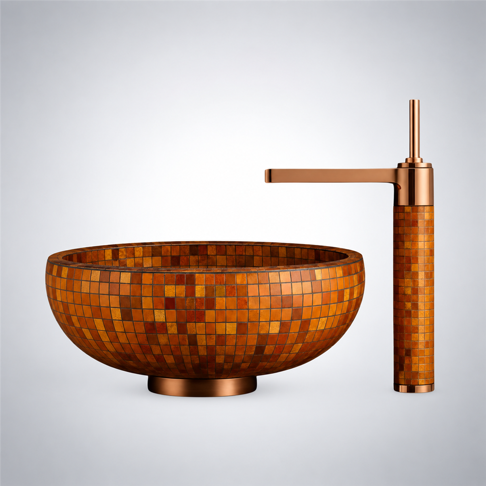 Fontana Tessera Collectionâ„¢ â€“ Brushed Copper Artisan