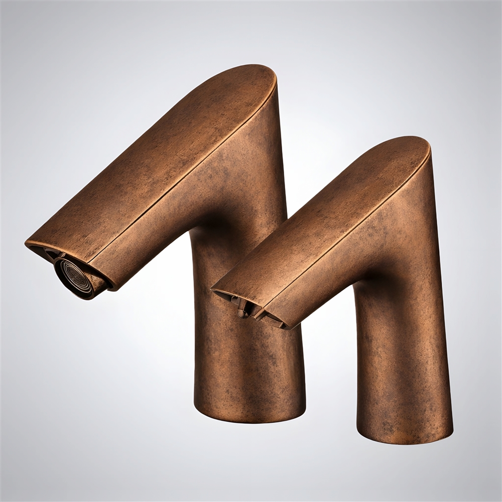 Fontana CleanDuoâ„¢ â€“ Copper Smart Touchless Set