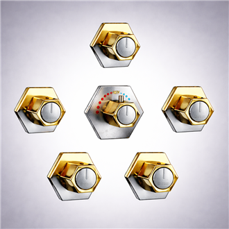 Fontana Thermionisâ„¢ â€“ Chrome and Shiny Gold ModernTherm