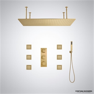 Fontana Nerelleâ„¢ â€“ Brushed Gold Hydrodynamic