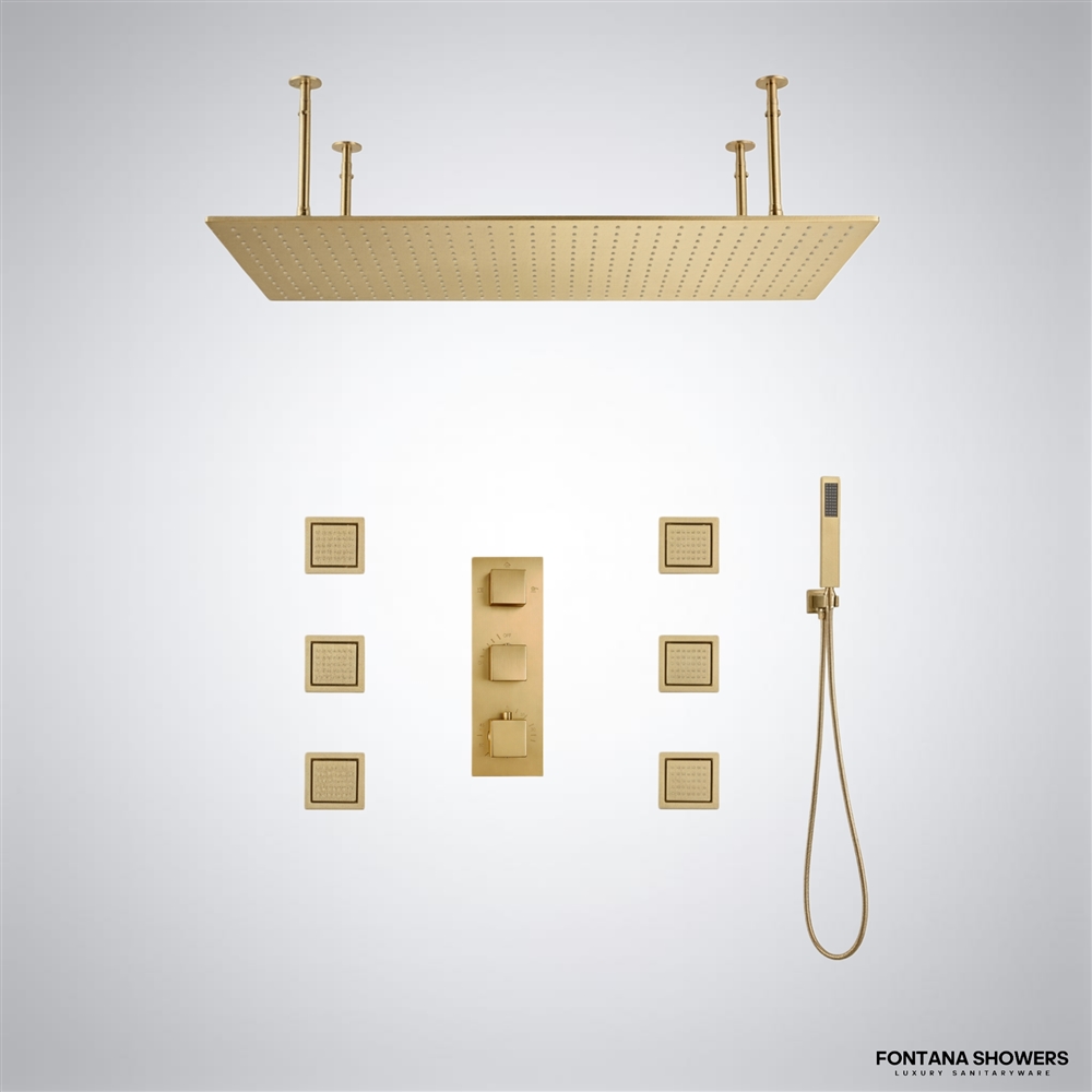 Fontana Nerelleâ„¢ â€“ Brushed Gold Hydrodynamic