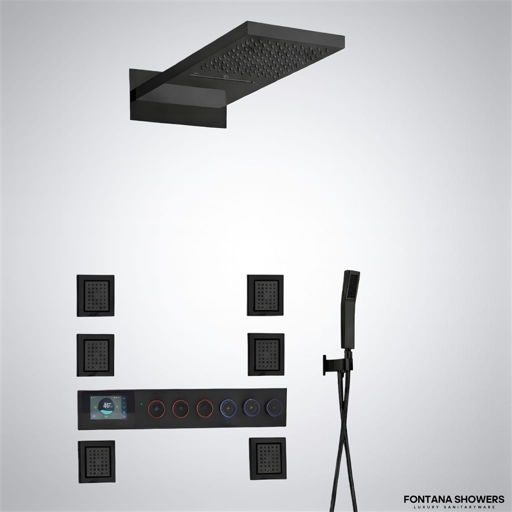 Fontana Gradoâ„¢ â€“ Matte Black Thermostatic