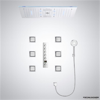 Fontana Elunexâ„¢ â€“ Chrome LED Thermostatic