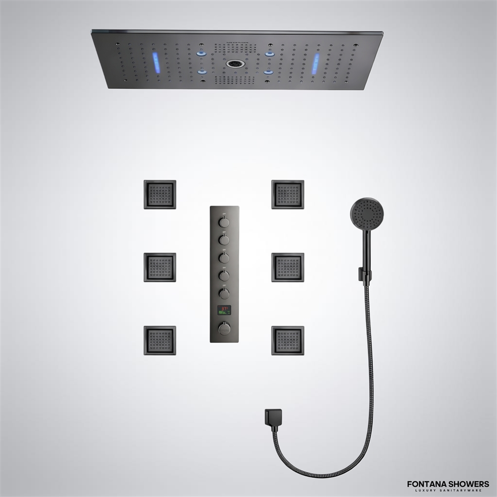 Fontana Elunexâ„¢ â€“ Gun Metal Gray LED