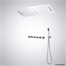 Fontana Celvexâ„¢ â€“ Chrome LED Thermostatic