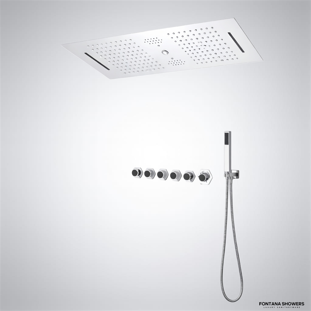 Fontana Celvexâ„¢ â€“ Chrome LED Thermostatic