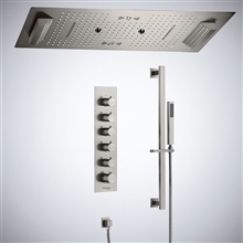 Fontana Elunariâ„¢ â€“ Brushed Nickel LED Musical Thermostatic