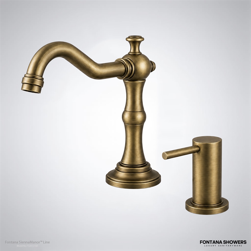 Fontana SiennaManorâ„¢ Line â€“ Antique Brass