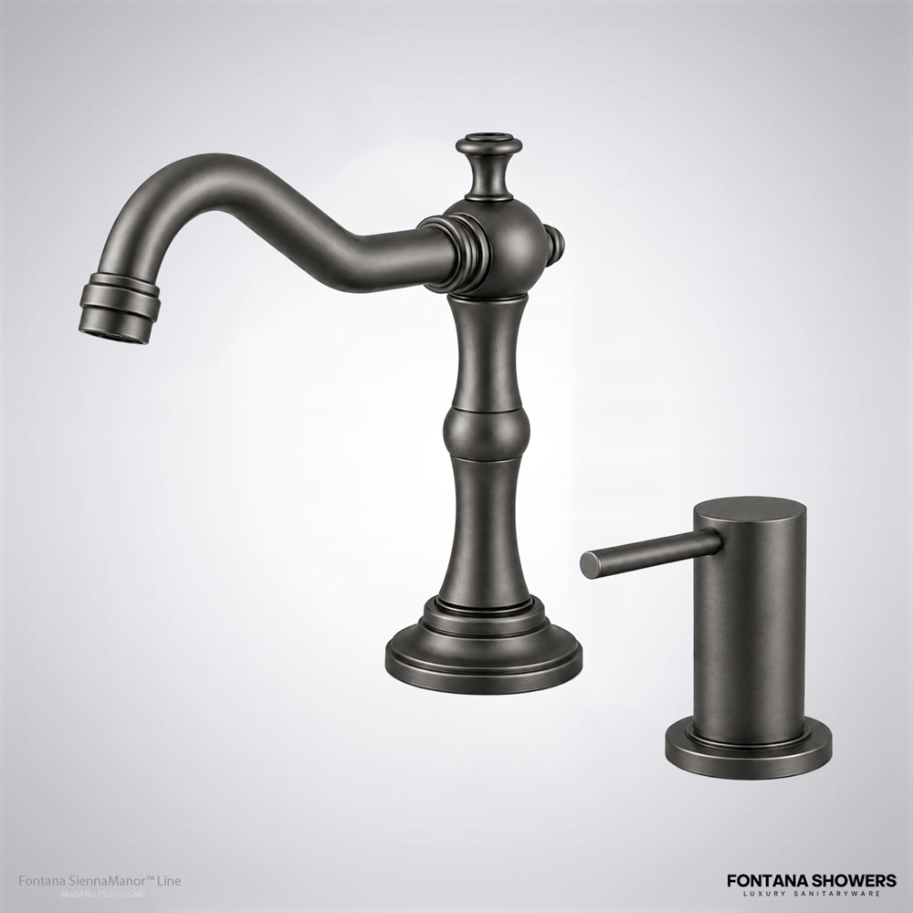Fontana SiennaManorâ„¢ Line â€“ Gun Metal Gray Luxury