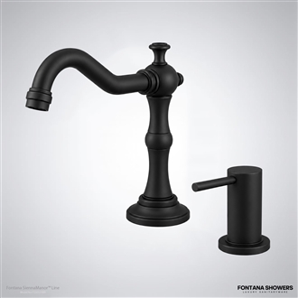 SiennaManorâ„¢ Line â€“ Matte Black Countertop