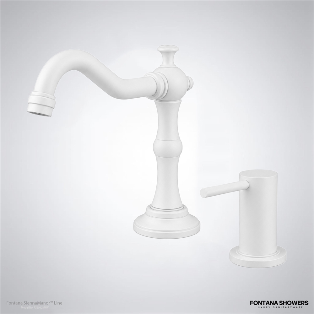 Fontana SiennaManorâ„¢ Line â€“ Matte White
