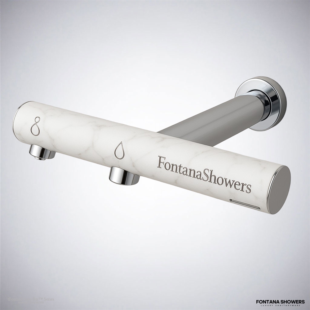 Fontana Axis Barâ„¢  Series â€“ Chrome White Hygiene