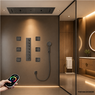 Fontana Quoralisâ„¢ â€“ Oil Rubbed Bronze LED Thermostatic