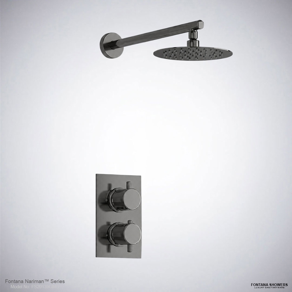Fontana Narimanâ„¢ Series â€“ Gun Metal Gray Rainfall