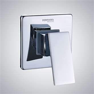 Shower Controls Revit Families Wall Mounted Chrome Finish 1 Way Concealed Shower Mixer Valve Type A