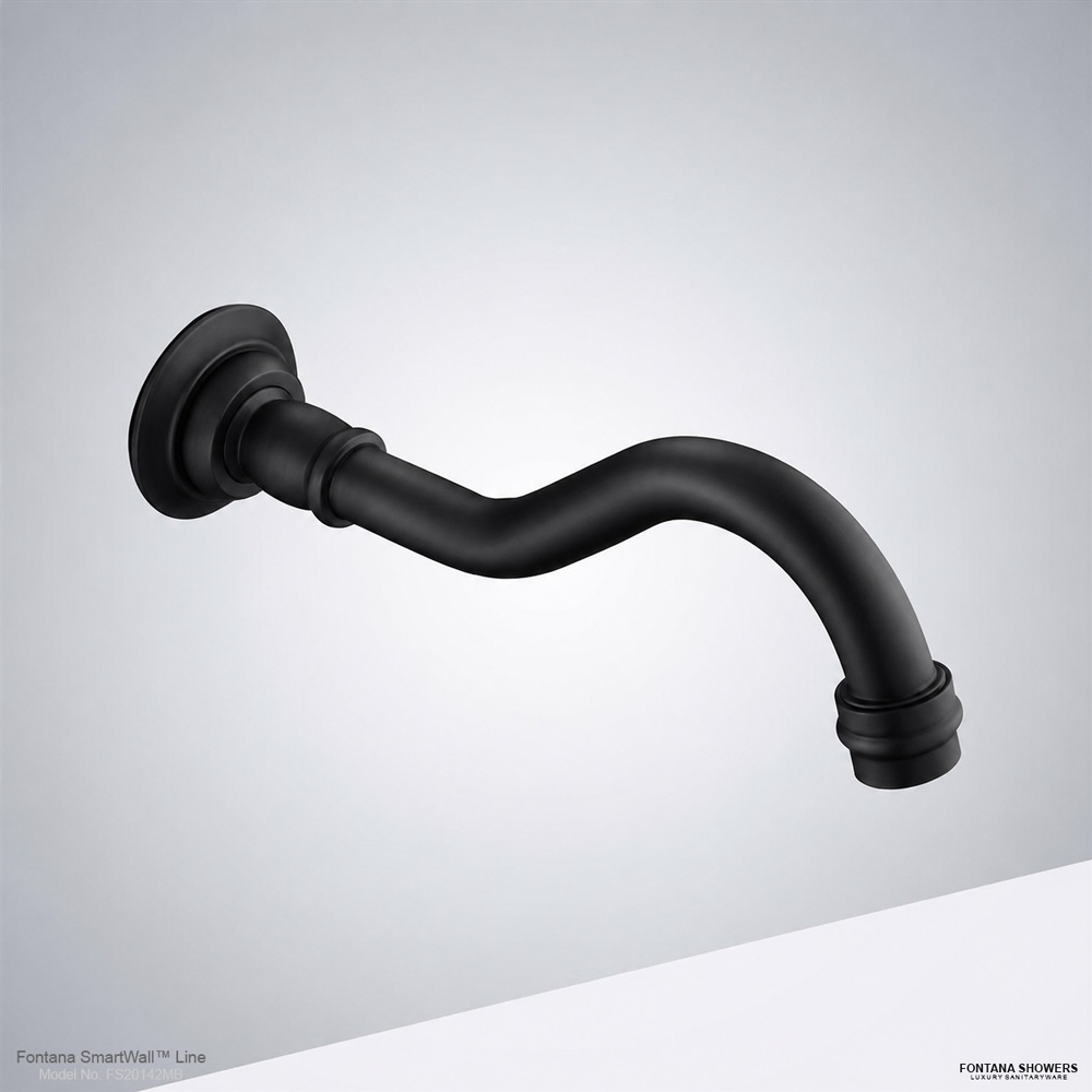 Fontana SmartWallâ„¢ Line â€“ Matte Black Modern