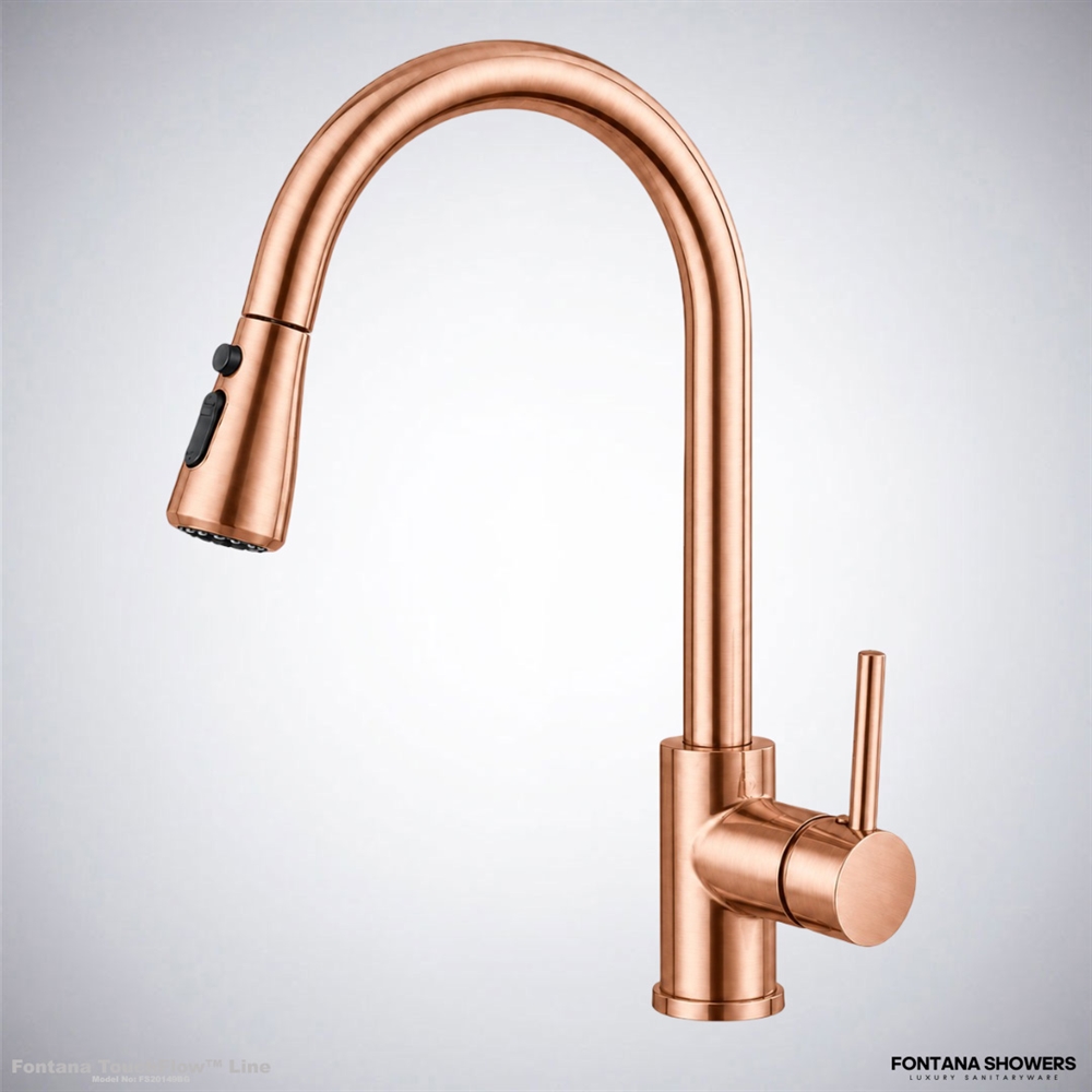 Fontana Hydexoâ„¢ â€“ Rose Gold Deck Mounted