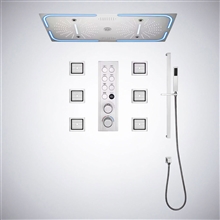 Fontana Ilario™ Edition – Brushed Nickel Digital LED Shower